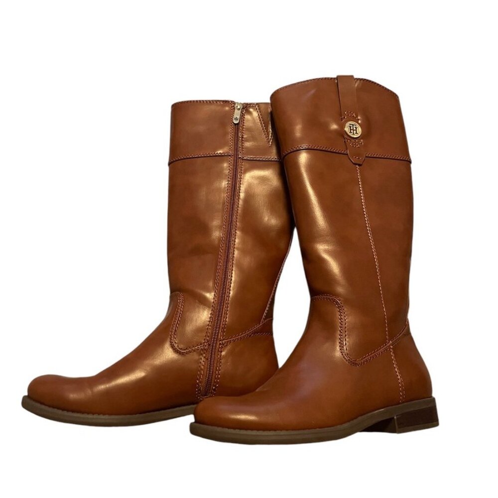 Tommy Hilfiger Shano Riding Boots Size 8 - Picture 2 of 11